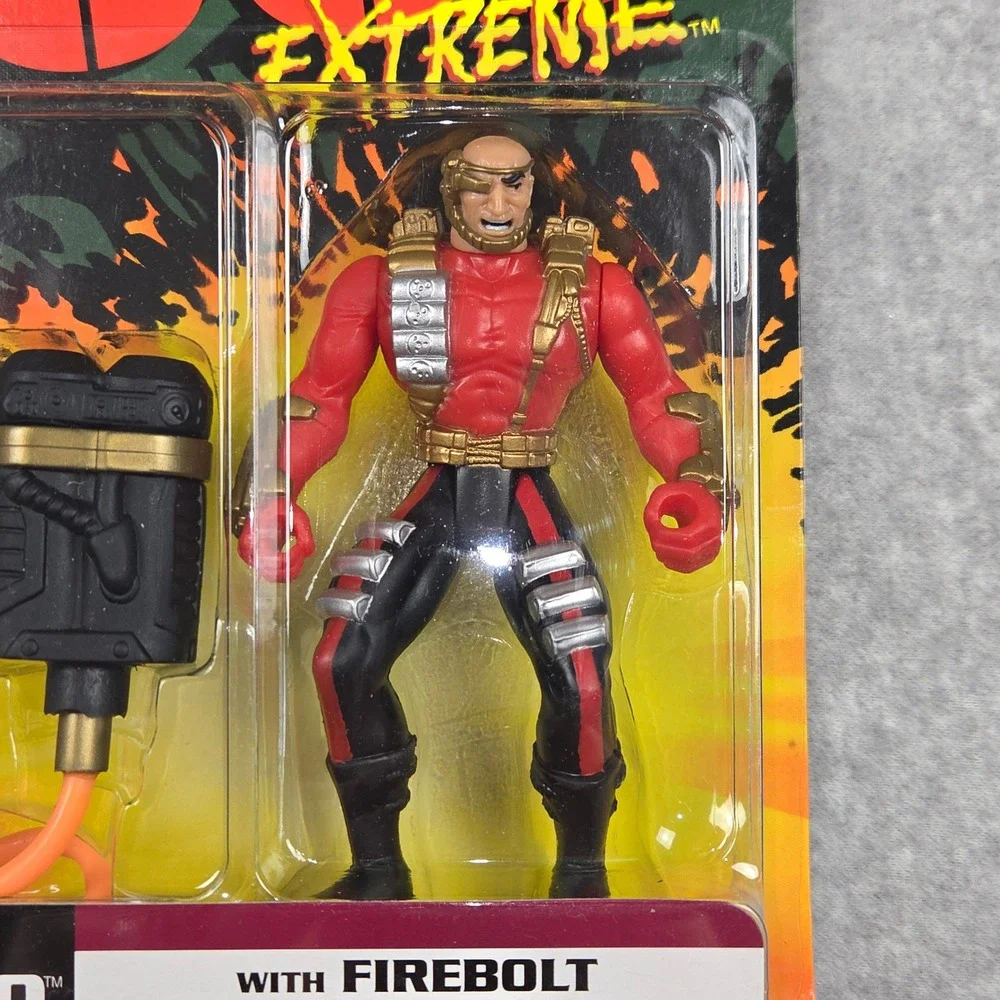 GI Joe Extreme Inferno Action Figure Kenner 1995 Firebolt Flamethrower 81179 NIB